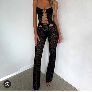 NWT OUTCAST Moonrise Jumpsuit Black Women’s XS NWT